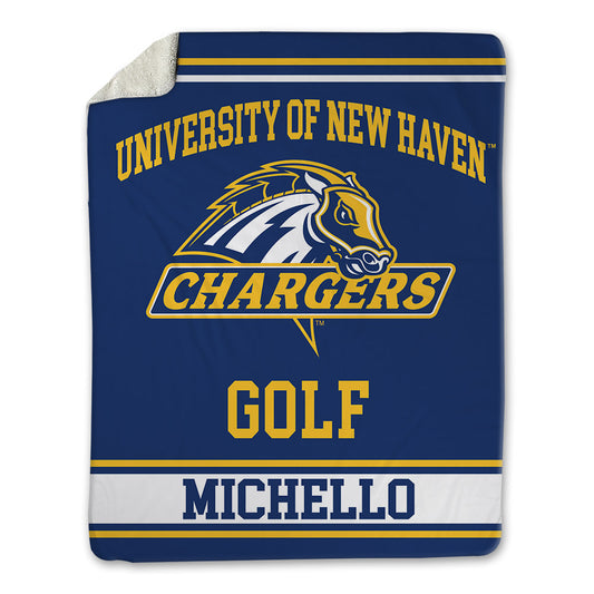 New Haven - NCAA Men's Golf : Vincent Michello - Blanket-0
