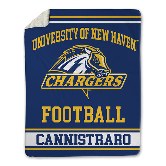 New Haven - NCAA Football : Ty Cannistraro - Blanket-0