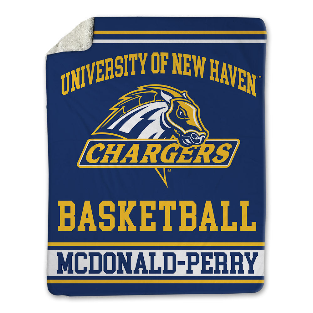 New Haven - NCAA Women's Basketball : Aniya McDonald-Perry - Blanket-0