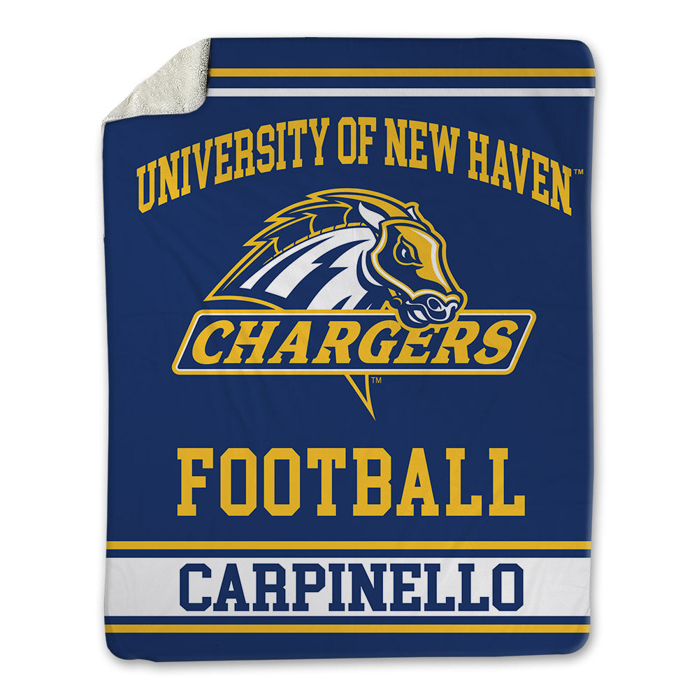 New Haven - NCAA Football : Nick Carpinello - Blanket-0