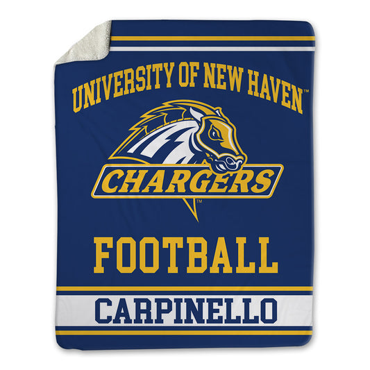 New Haven - NCAA Football : Nick Carpinello - Blanket-0