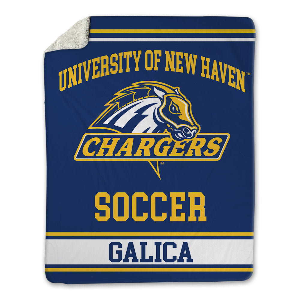 New Haven - NCAA Women's Soccer : Jordan Galica - Blanket-0