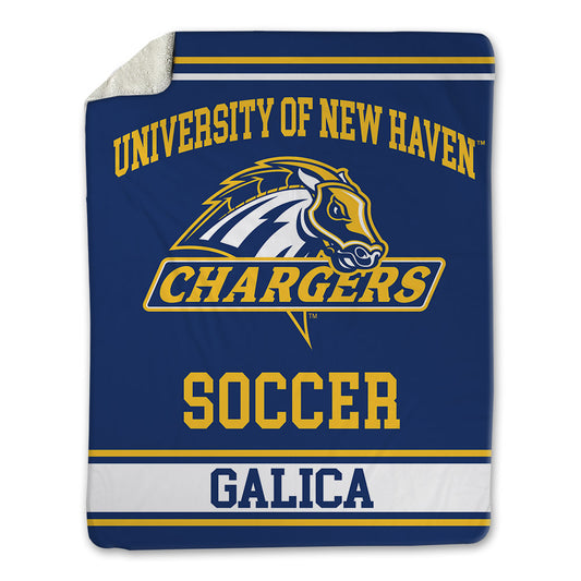 New Haven - NCAA Women's Soccer : Jordan Galica - Blanket-0