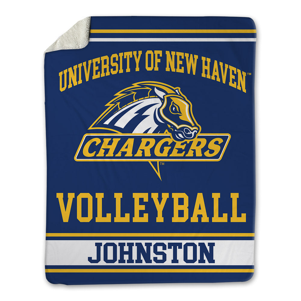 New Haven - NCAA Women's Volleyball : Caroline Johnston - Blanket-0
