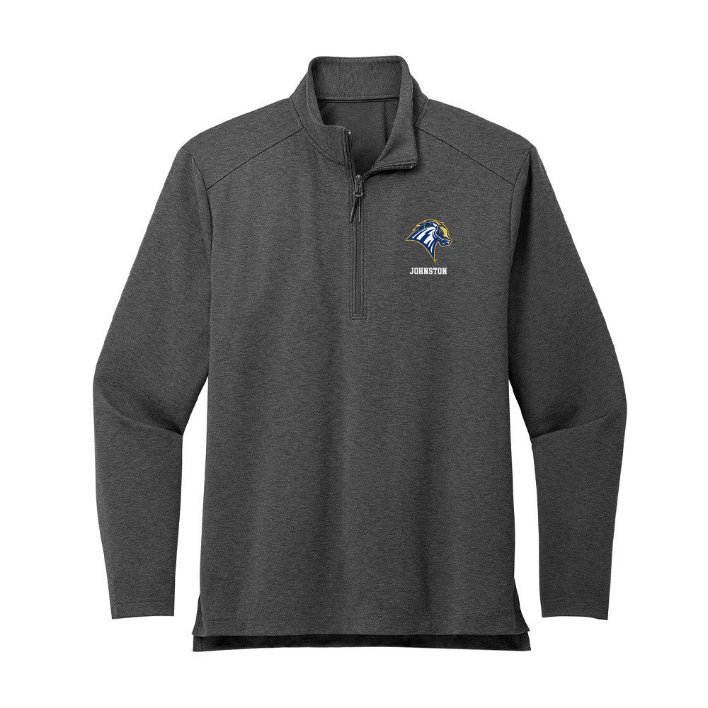New Haven - NCAA Football : Rowan Johnston - Premium Quarter Zip Jacket-0