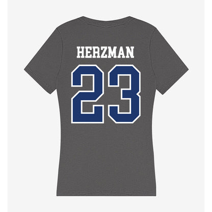New Haven - NCAA Baseball : Robert Herzman - Classic Shersey Women's V-Neck T-Shirt-1