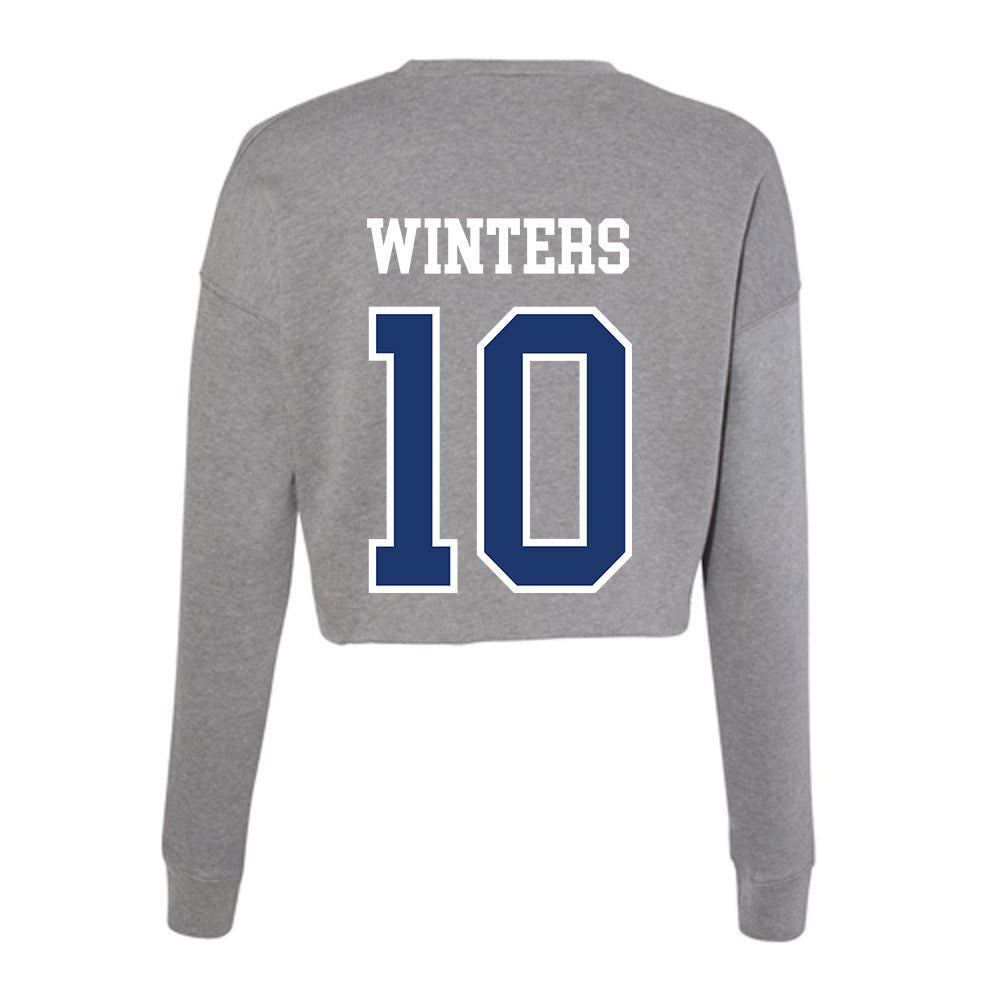 New Haven - NCAA Baseball : Gavin Winters - Classic Shersey Women's Cropped Crew Fleece-1