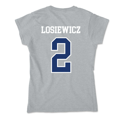 New Haven - NCAA Men's Basketball : Aidan Losiewicz - Classic Shersey Soft Style Women’s T-Shirt-1