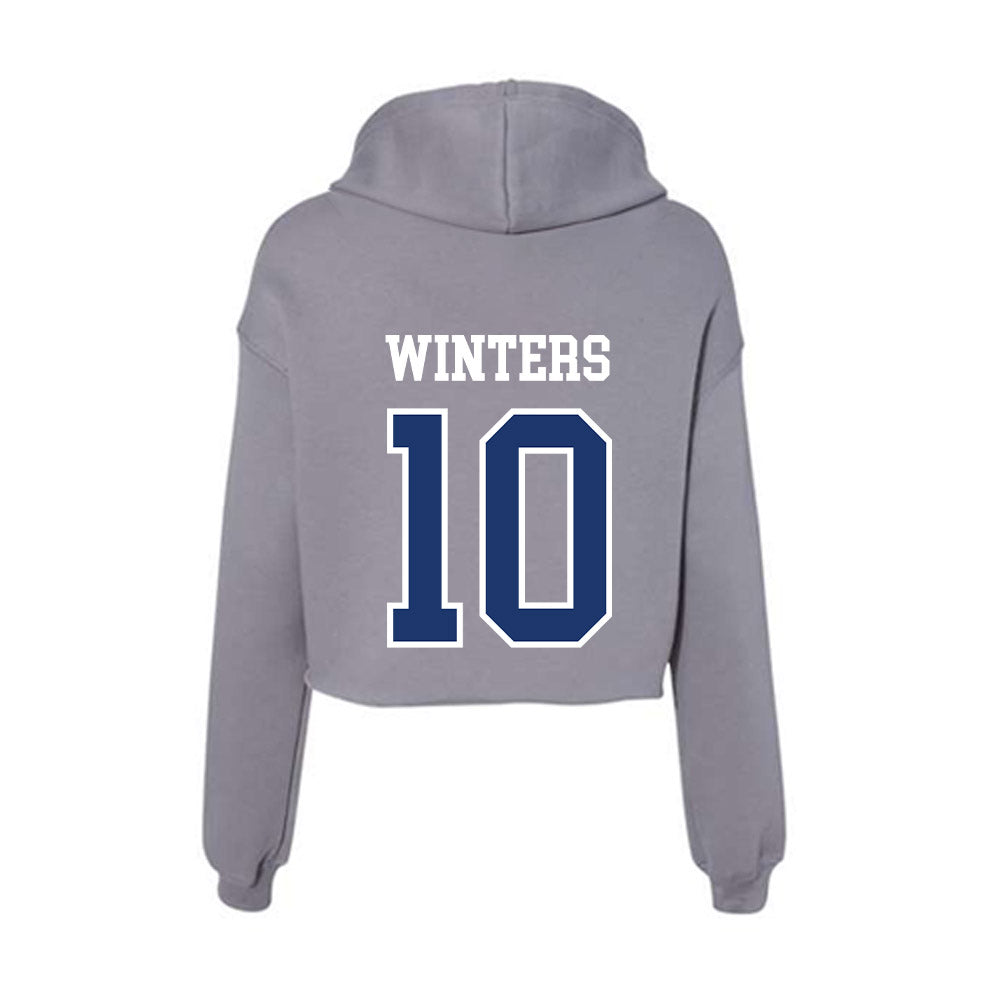 New Haven - NCAA Baseball : Gavin Winters - Classic Shersey Women's Crop Fleece Hoodie-1
