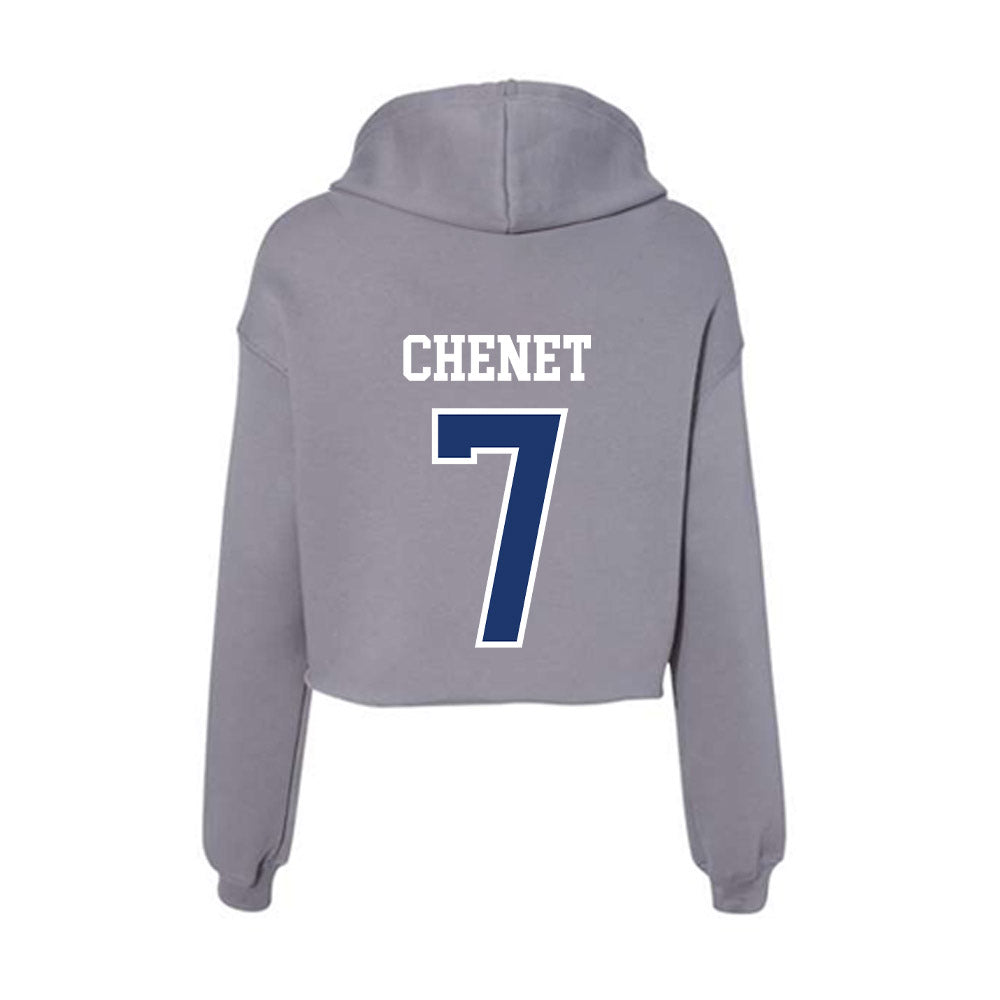 New Haven - NCAA Softball : Bella Chenet - Classic Shersey Women's Crop Fleece Hoodie-1