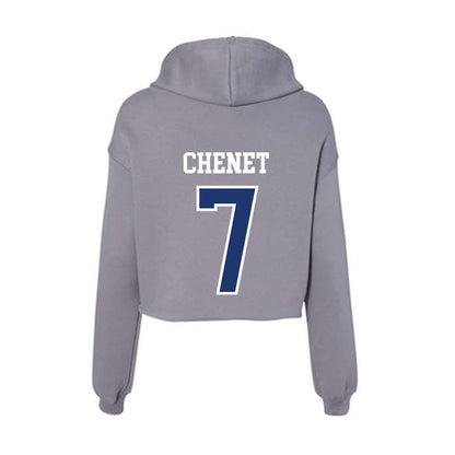 New Haven - NCAA Softball : Bella Chenet - Classic Shersey Women's Crop Fleece Hoodie-1