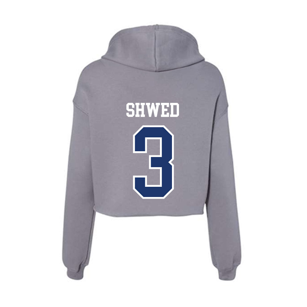 New Haven - NCAA Football : Jayden Shwed - Classic Shersey Women's Crop Fleece Hoodie-1