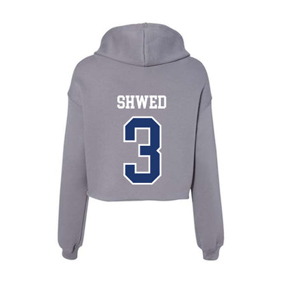 New Haven - NCAA Football : Jayden Shwed - Classic Shersey Women's Crop Fleece Hoodie-1