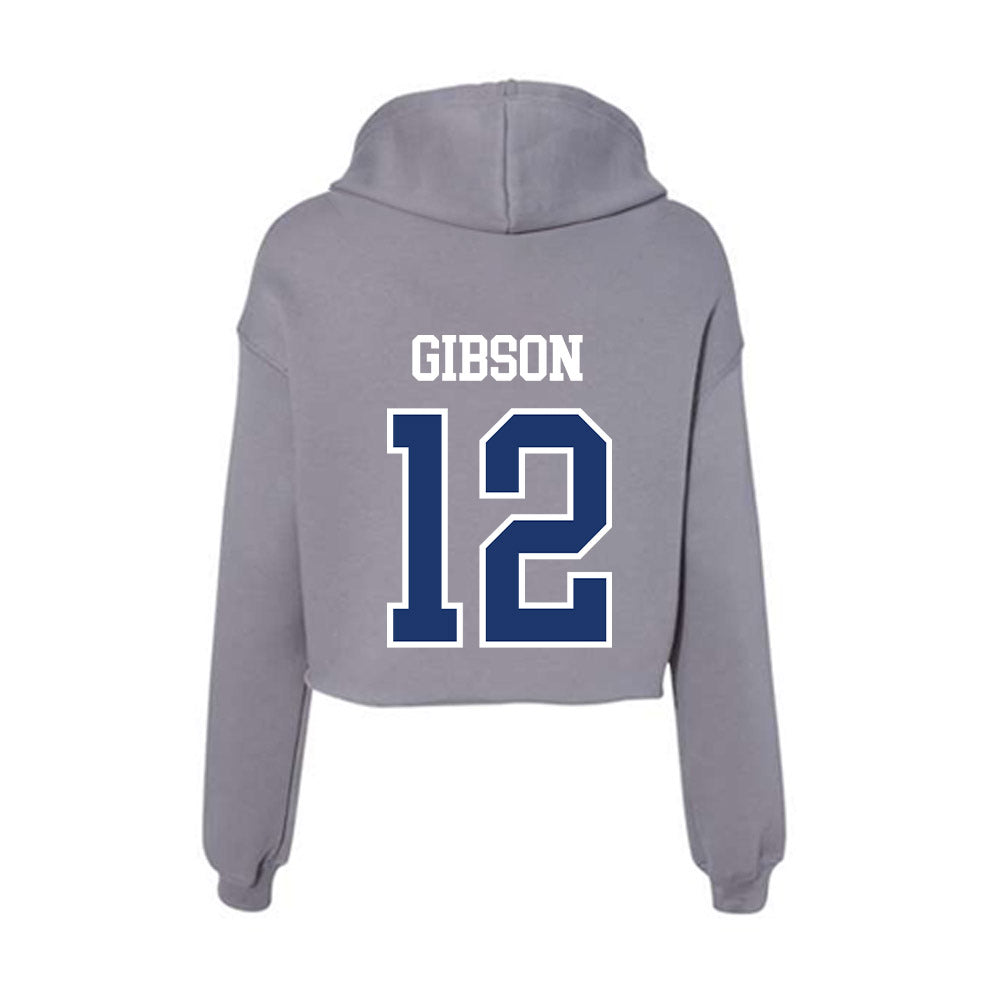 New Haven - NCAA Baseball : Cole Gibson - Classic Shersey Women's Crop Fleece Hoodie-1