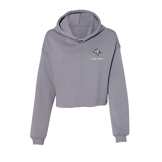 New Haven - NCAA Men's Track & Field : Amir Phelmetto - Classic Shersey Women's Crop Fleece Hoodie-0