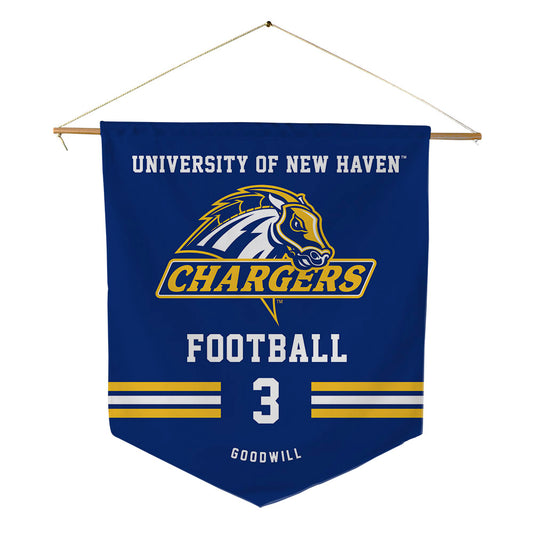New Haven - NCAA Football : Calson Goodwill - Pennant - 18" x 21"-0