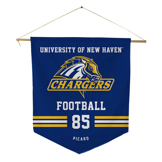 New Haven - NCAA Football : Andrew Picard - Pennant - 18" x 21"-0