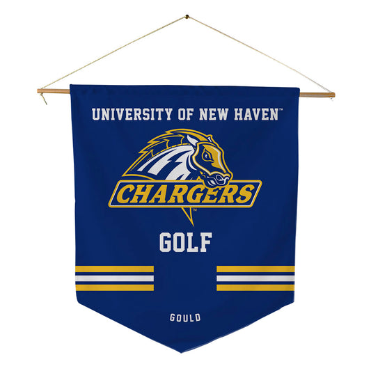 New Haven - NCAA Men's Golf : Austin Gould - Pennant - 18" x 21"-0