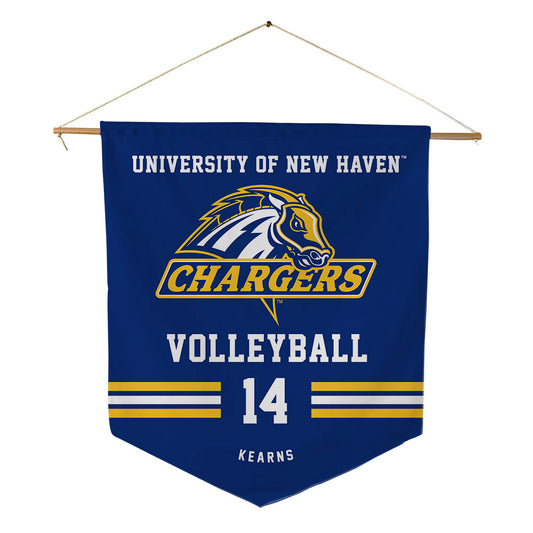New Haven - NCAA Women's Volleyball : Zaira Kearns - Pennant - 18" x 21"-0