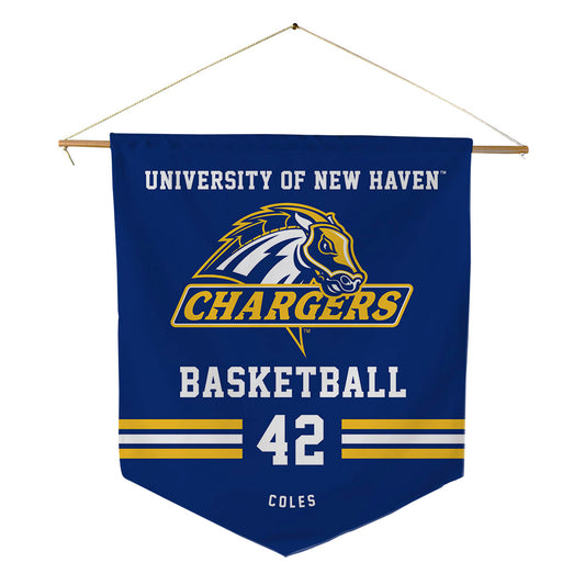 New Haven - NCAA Women's Basketball : Schuyler Coles - Pennant - 18" x 21"-0