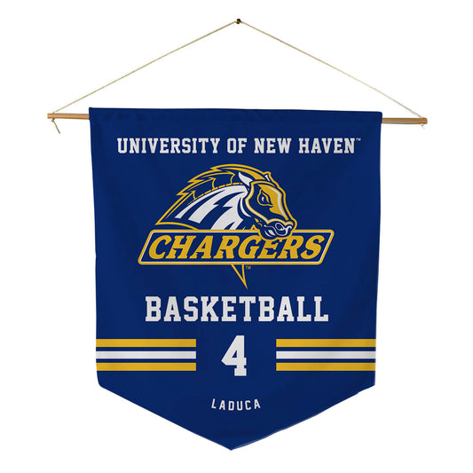 New Haven - NCAA Men's Basketball : Dominick LaDuca - Pennant - 18" x 21"-0