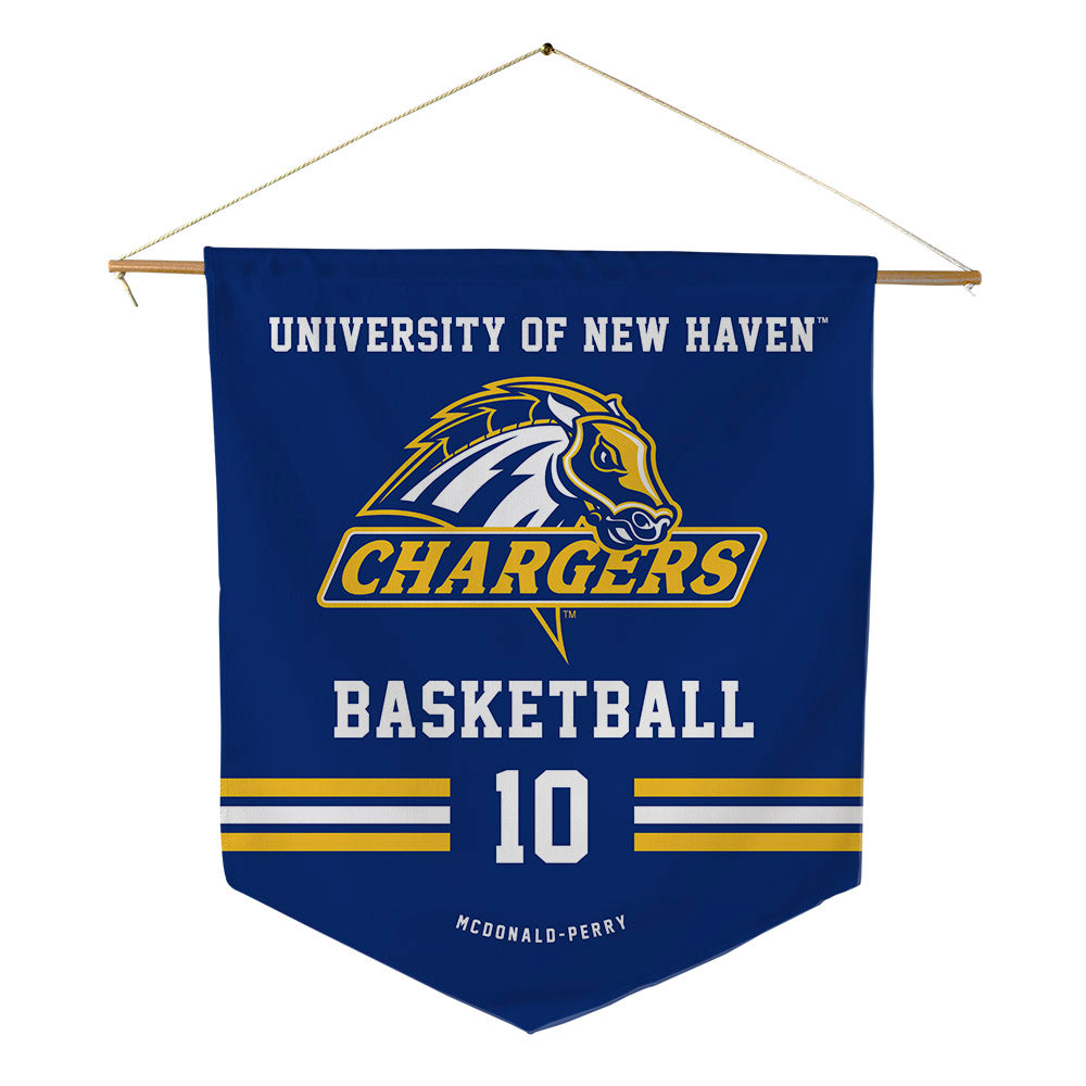 New Haven - NCAA Women's Basketball : Aniya McDonald-Perry - Pennant - 18" x 21"-0