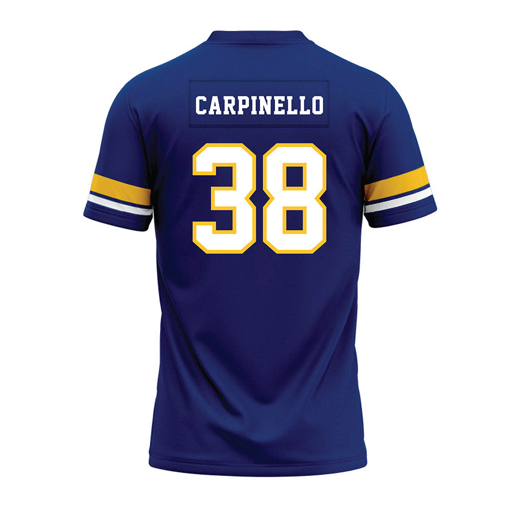 New Haven - NCAA Football : Nick Carpinello - Blue Premium Football Jersey-1