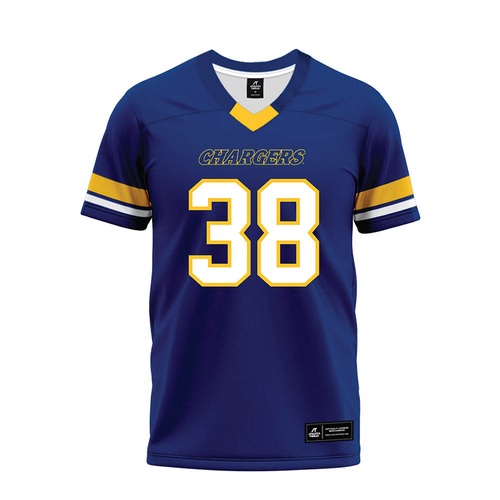 New Haven - NCAA Football : Nick Carpinello - Blue Premium Football Jersey-0