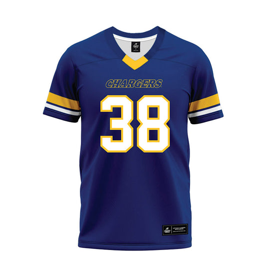 New Haven - NCAA Football : Nick Carpinello - Blue Premium Football Jersey-0