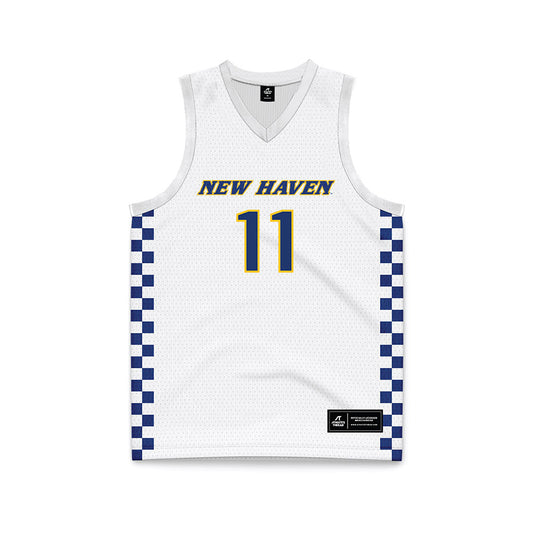 New Haven - NCAA Women's Basketball : Katelyn Simpson - White Basketball Jersey-0