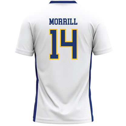 New Haven - NCAA Women's Lacrosse : Kendall Morrill - White Lacrosse Jersey -1