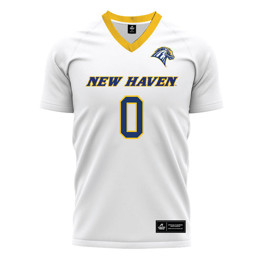 New Haven - NCAA Women's Soccer : Jordan Galica - White Soccer Jersey-0