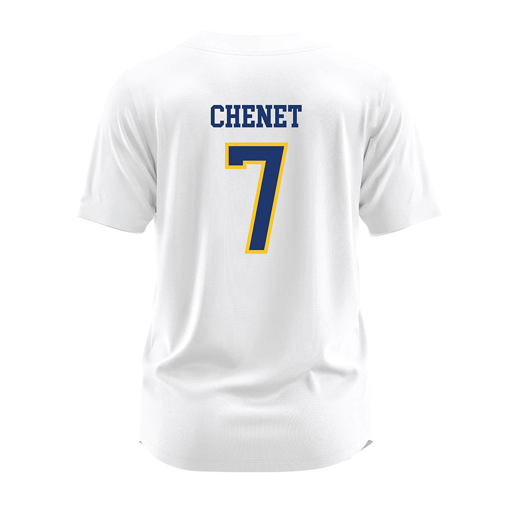 New Haven - NCAA Softball : Bella Chenet - White Jersey-1