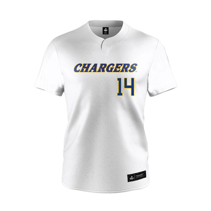 New Haven - NCAA Softball : Katie Rhodes - White Jersey-0