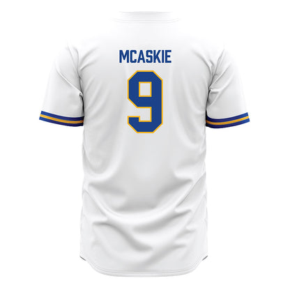 Pittsburgh - NCAA Baseball : Aidan McAskie - White Jersey-1