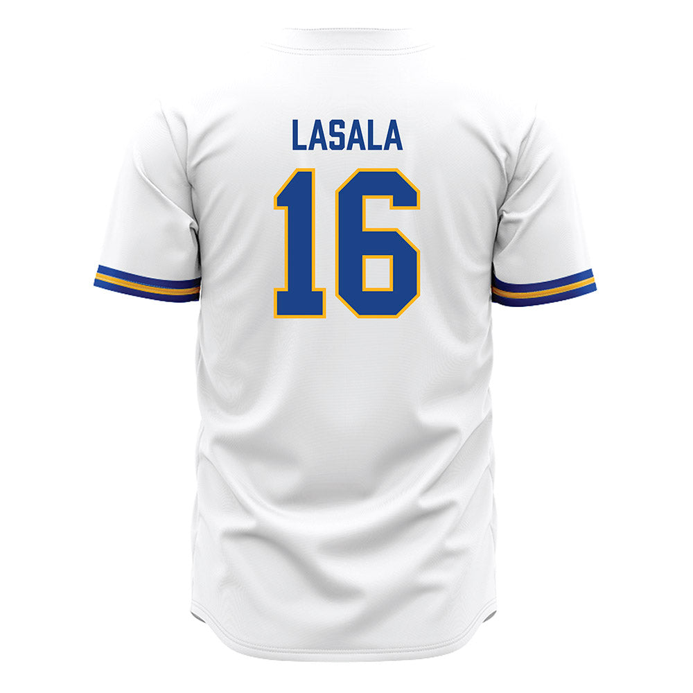 Pittsburgh - NCAA Baseball : Anthony LaSala - White Jersey-1