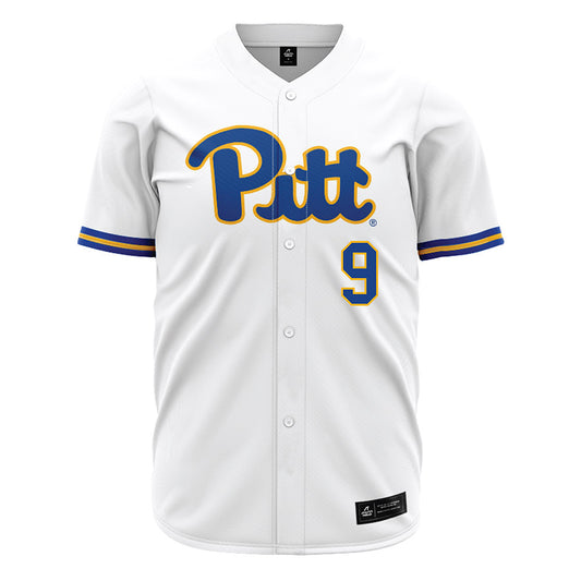 Pittsburgh - NCAA Baseball : Aidan McAskie - White Jersey-0