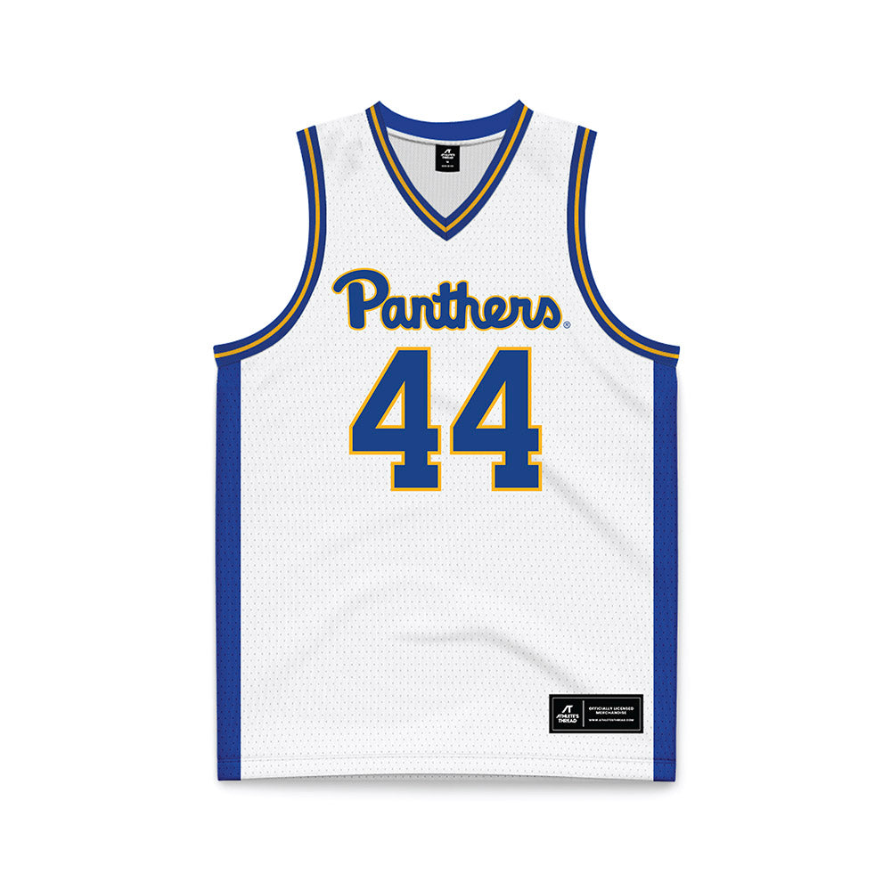Pittsburgh - NCAA Men's Basketball : Jajuan Nelson - White Basketball Jersey-0