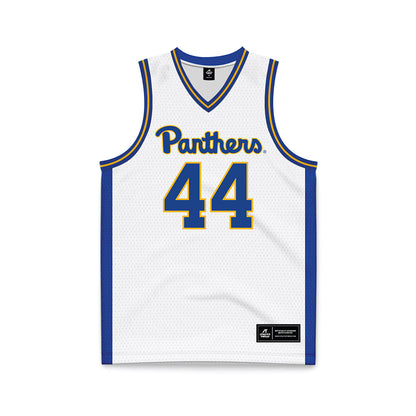 Pittsburgh - NCAA Men's Basketball : Jajuan Nelson - White Basketball Jersey-0