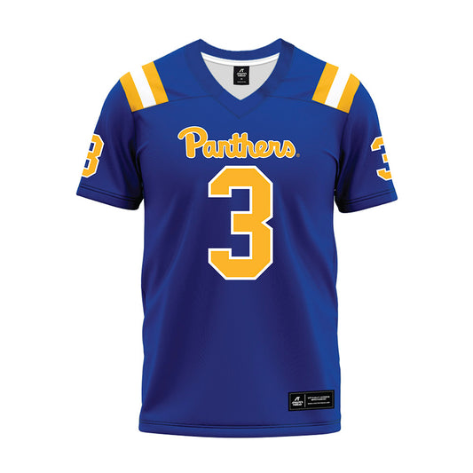 Pittsburgh - NCAA Football : Blue Hunnits - Blue Premium Football Jersey-0