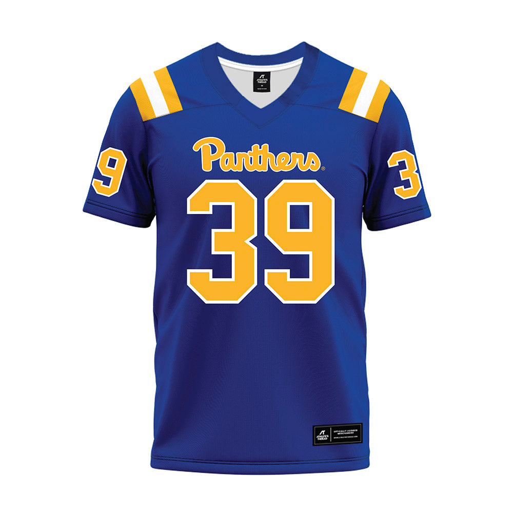 Pittsburgh - NCAA Football : Maverick Gracio - Blue Premium Football Jersey-0