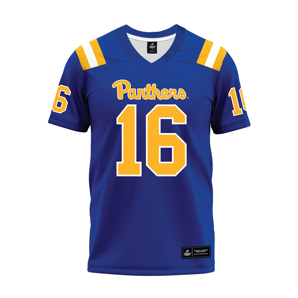  - NCAA Football : Jesse Anderson - Blue Premium Football Jersey-0