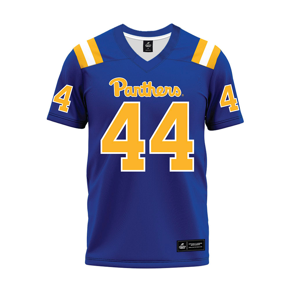 Pittsburgh - NCAA Football : Adam Howanitz - Blue Premium Football Jersey-0
