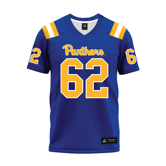 Pittsburgh - NCAA Football : Jordan Fields - Blue Premium Football Jersey-0