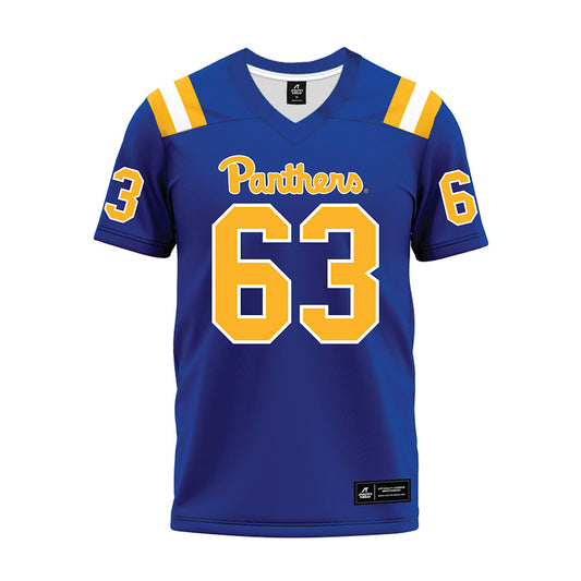 Pittsburgh - NCAA Football : Ty Banco - Blue Premium Football Jersey-0