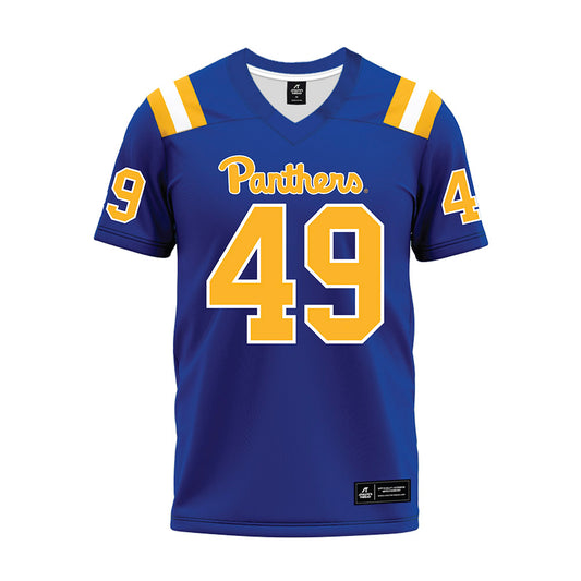 Pittsburgh - NCAA Football : Charlie Donehue - Blue Premium Football Jersey-0