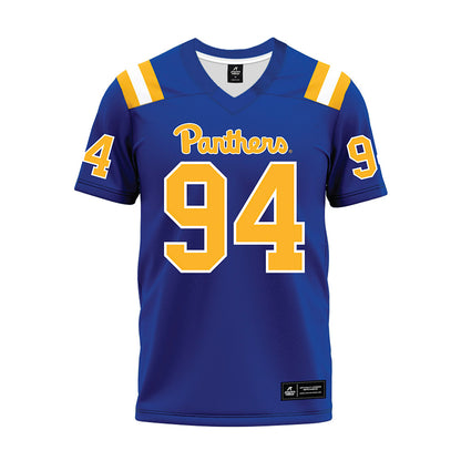 Pittsburgh - NCAA Football : Samuel Carpenter - Blue Premium Football Jersey-0