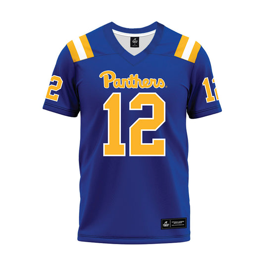 Pittsburgh - NCAA Football : Beau Jackson - Blue Premium Football Jersey-0