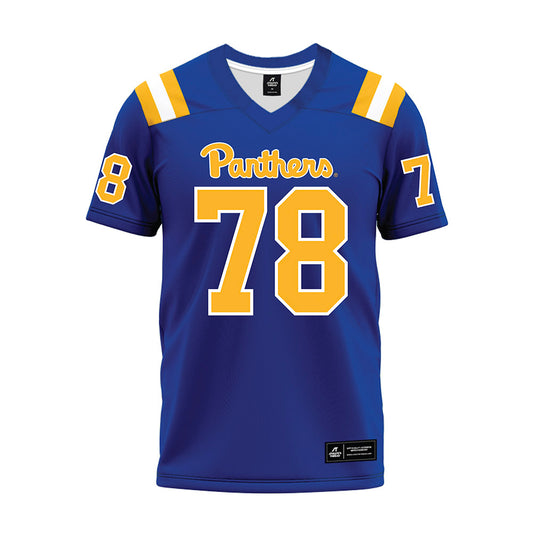 Pittsburgh - NCAA Football : Jeff Persi - Blue Premium Football Jersey-0