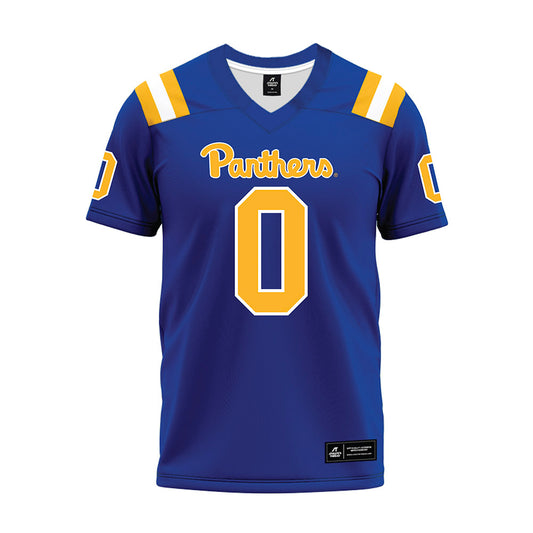 Pittsburgh - NCAA Football : Desmond Reid - Blue Premium Football Jersey-0